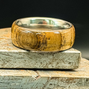 Exotic Wood Ring – Staghorn Sumac • Tungsten Core Ring