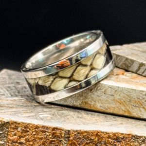 Reticulated Python™ Ring – Titanium Edition