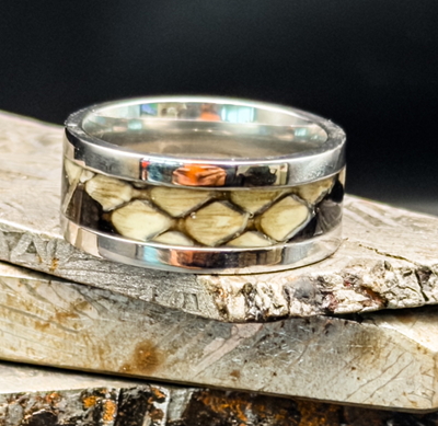 Reticulated Python™ Ring – Titanium Edition - Image 8
